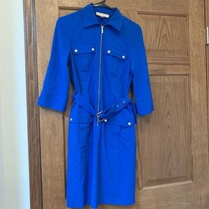 Blue Utility Michael Kors Dress